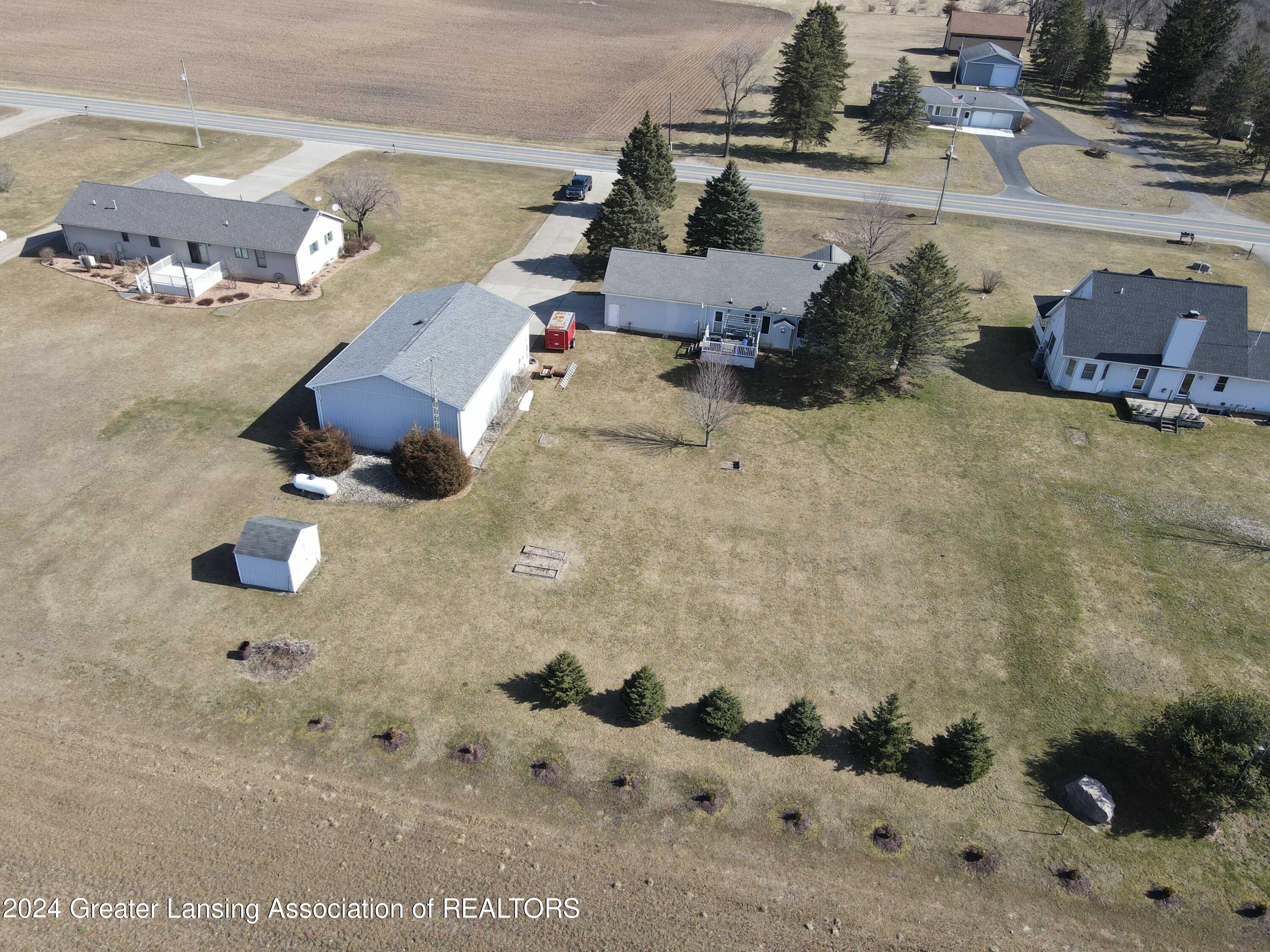 13222 South Grange Road Eagle, MI 48822 - Photo 36 of 38 Aerial