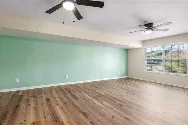 a view of lake from a window