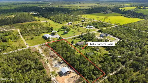 $45,000 | Lot 5 Borders Road, Wewahitchka, FL 32465