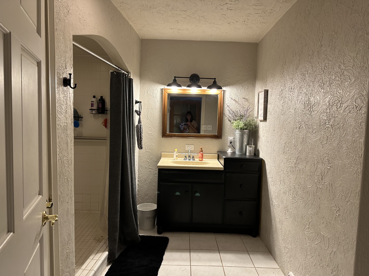 10600 Osage Road Prophetstown, IL 61277 - Photo 8 of 17 a bathroom with a sink and a mirror