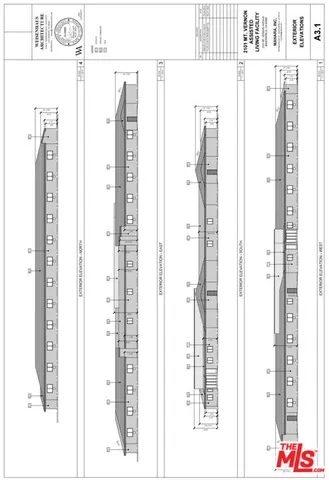 a black and white photo of a room