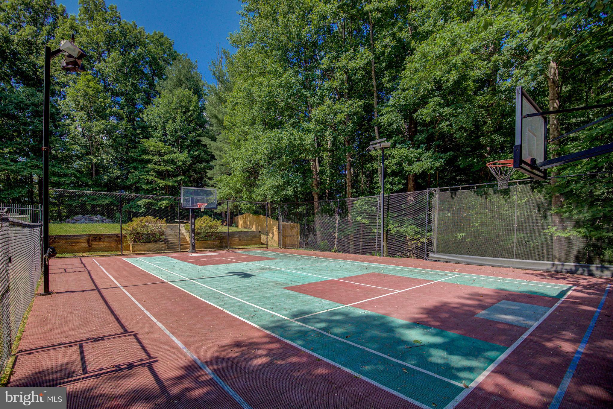 813 Blacks Hill Road Great Falls, VA 22066 - Photo 78 of 92 Convenient Sports Court