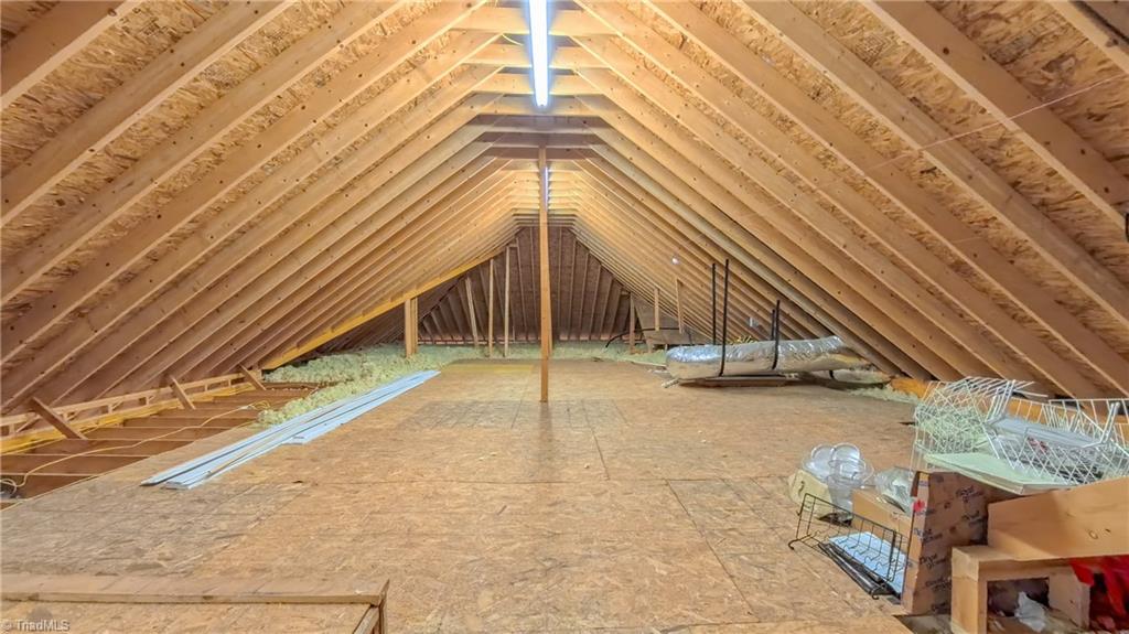 914 Bethlehem Church Road Eden, NC 27288 - Photo 15 of 50 unfinished attic with chair lift for access
