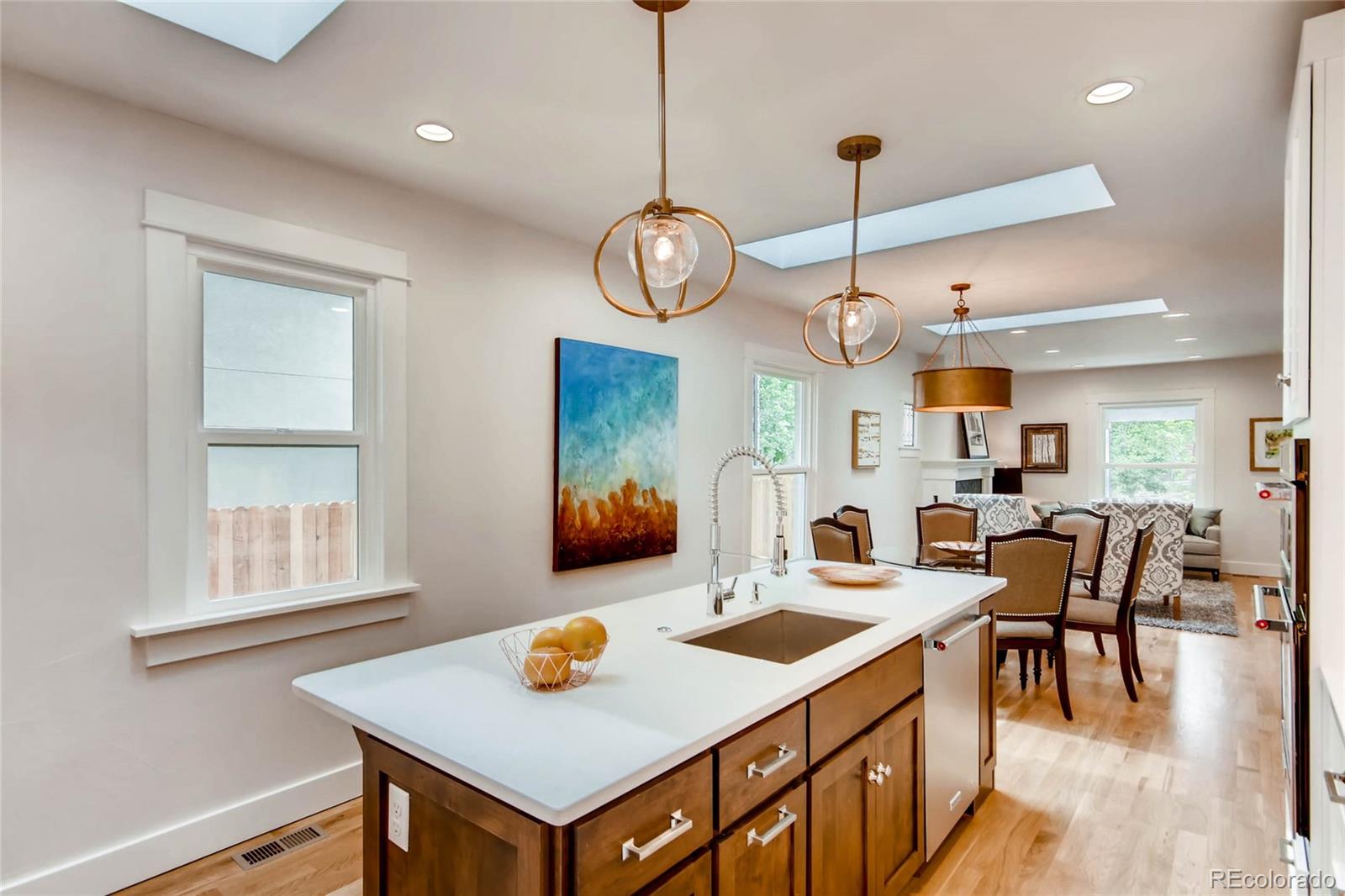 2136 Lowell Boulevard Denver, CO 80211 - Photo 7 of 23 a view of a dining room with furniture window and wooden floor