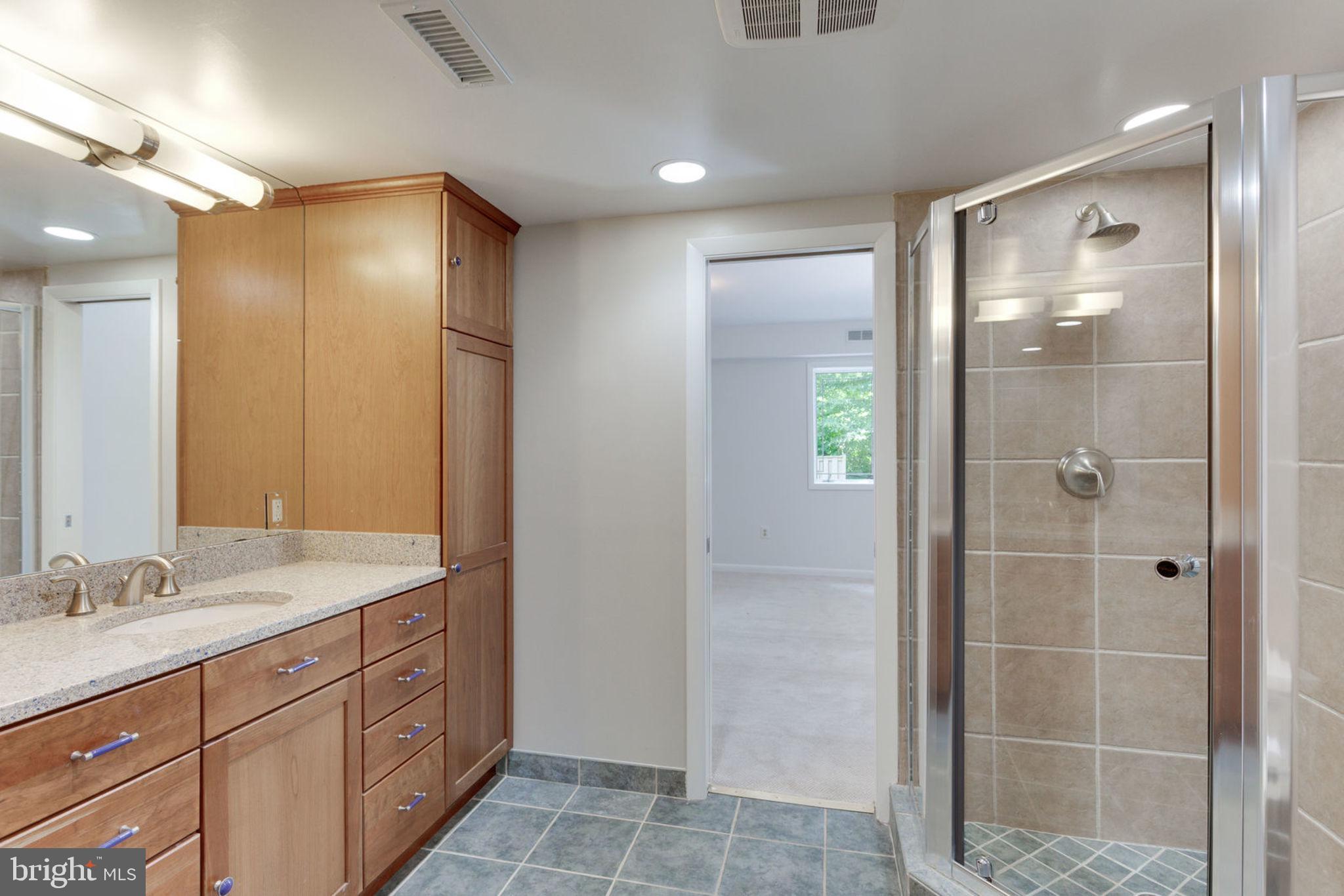 7350 Hooking Road McLean, VA 22101 - Photo 34 of 47 Lower Level Full Bathroom