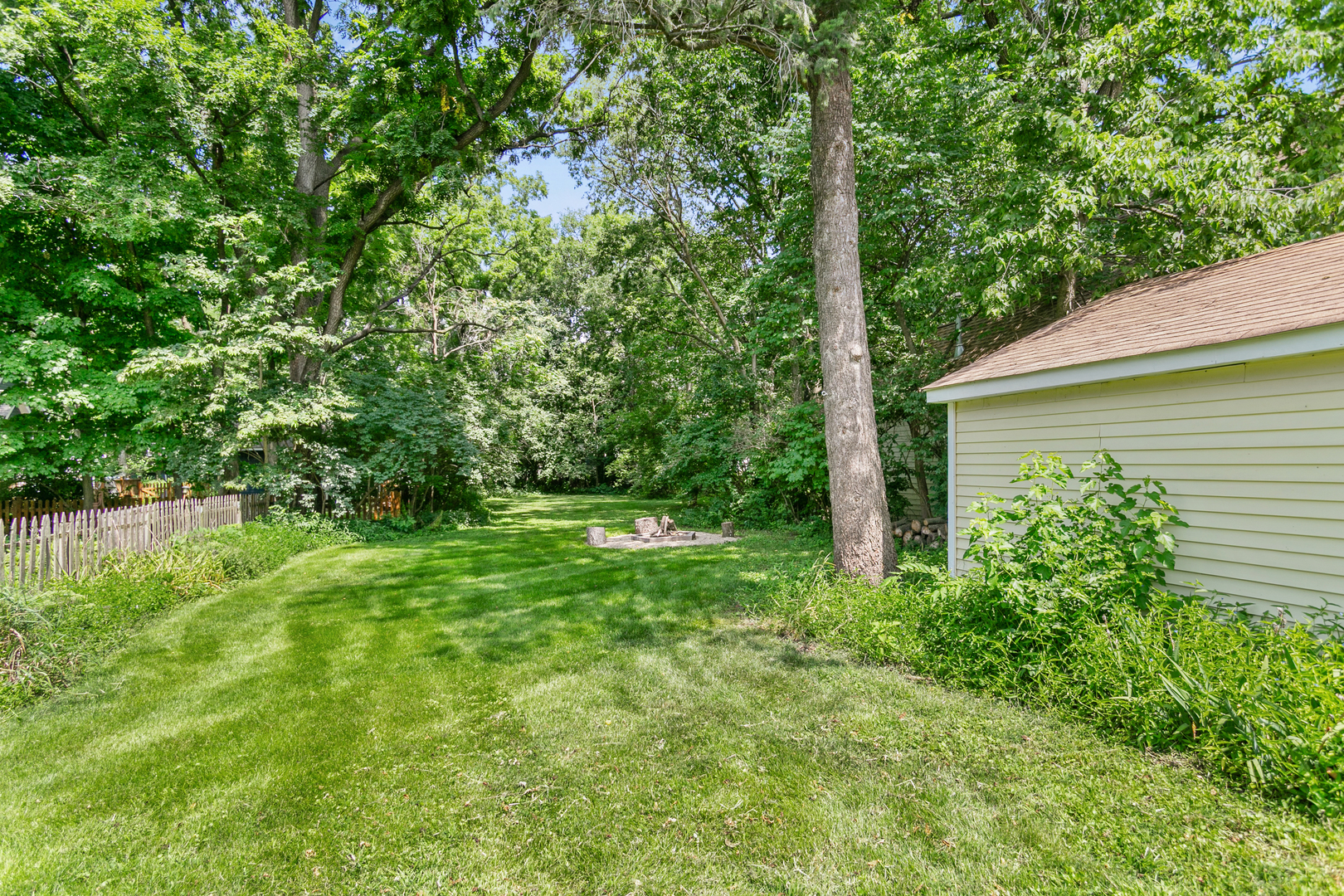 345 Main Street Batavia, IL 60510 - Photo 3 of 25 a view of a backyard with plants