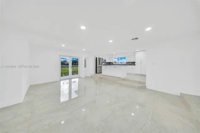 a view of a room with front door