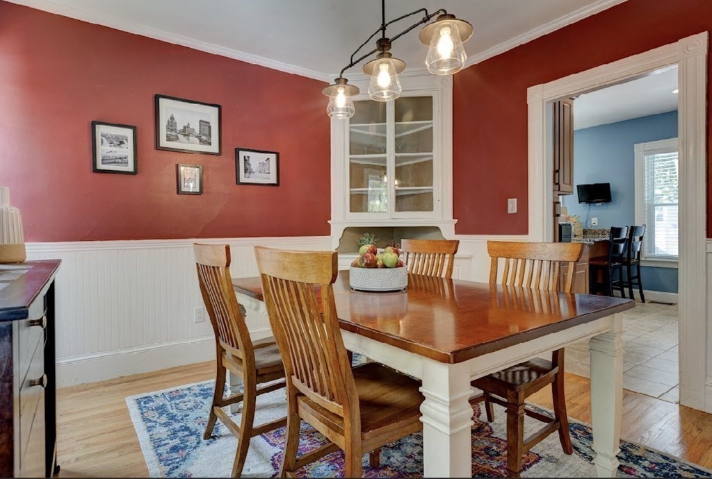 58 Waldo Street Dedham, MA 02026 - Photo 10 of 39 a dining room with furniture and window