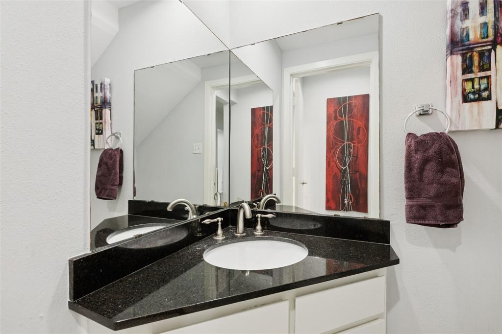 4006 Holland Avenue, Unit B Dallas, TX 75219 - Photo 10 of 28 Downstairs Half Bath