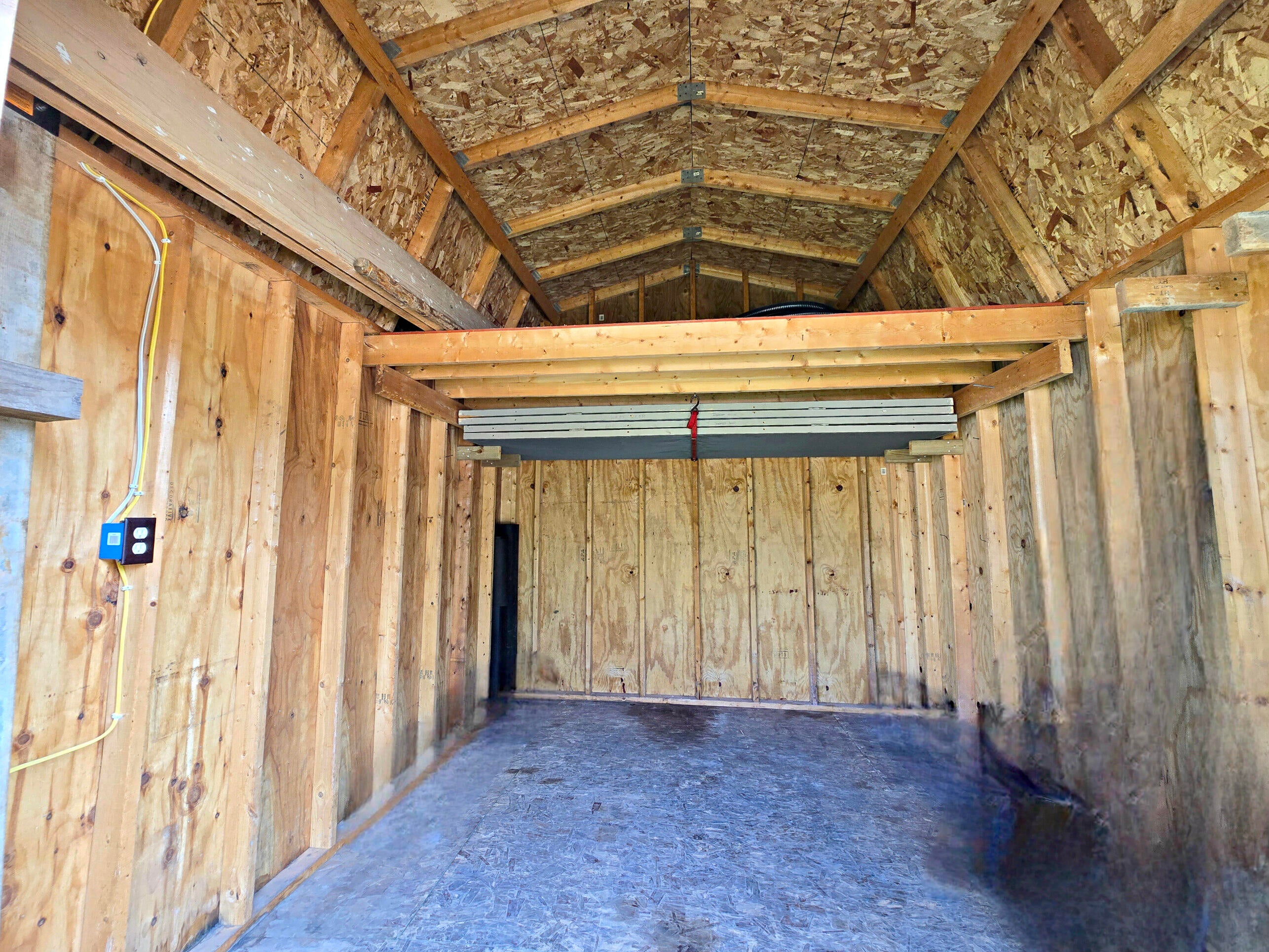 N705 Woods Road St. Ignace, MI 49781 - Photo 53 of 75 Shed interior