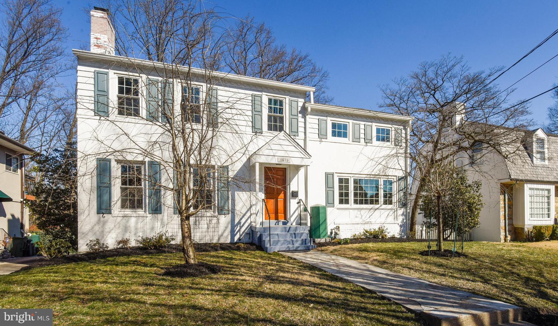 1619 Roxanna Road Northwest Washington, DC 20012 - Photo 1 of 31 Lovely, classic painted brick colonial!