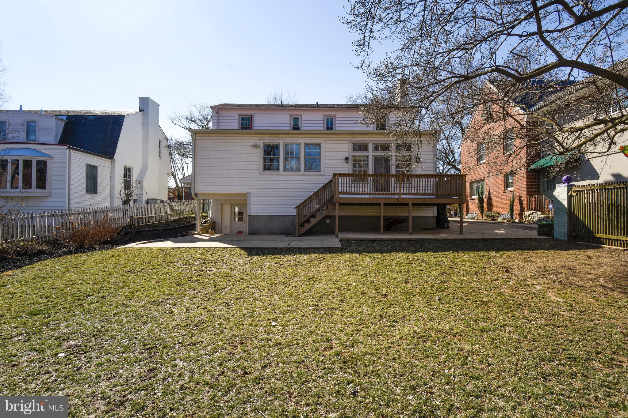 1619 Roxanna Road Northwest Washington, DC 20012 - Photo 23 of 31 From the rear