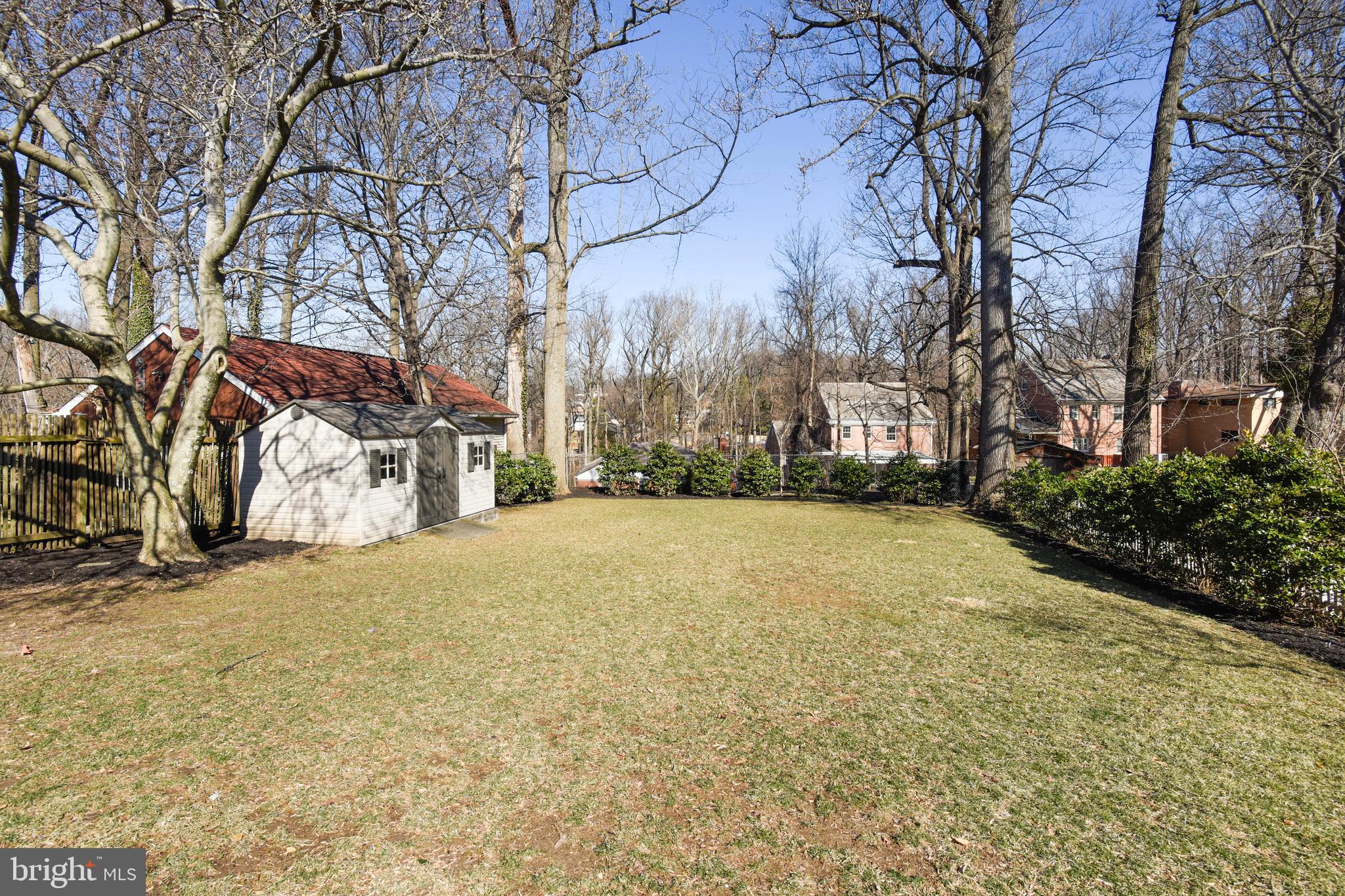 1619 Roxanna Road Northwest Washington, DC 20012 - Photo 24 of 31 One of the best level yards I've ever seen