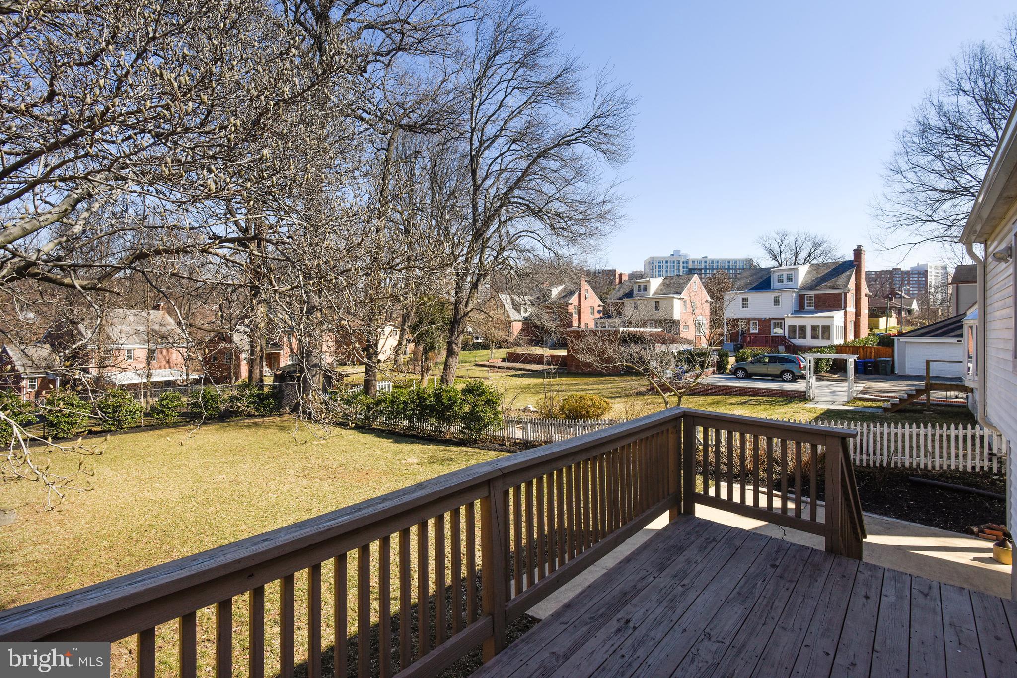 1619 Roxanna Road Northwest Washington, DC 20012 - Photo 25 of 31 lovely views in winter, private in summer