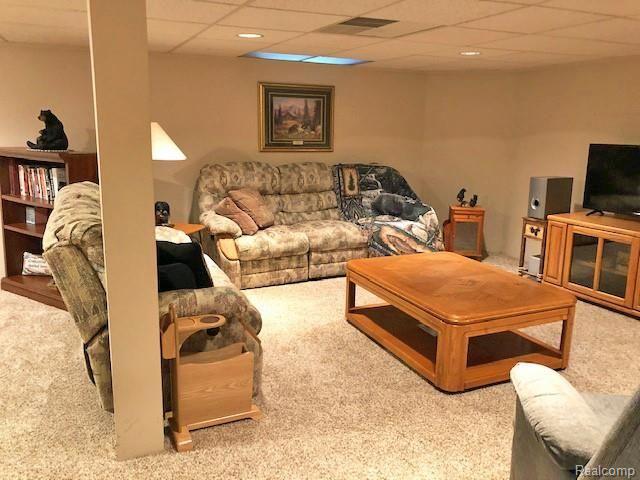 356 Meadow Bridge Drive Rochester, MI 48307 - Photo 24 of 30 Lower Level Family Room