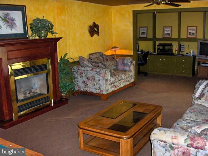 15119 Clear Spring Road Williamsport, MD 21795 - Photo 27 of 30 a living room with furniture and a fireplace