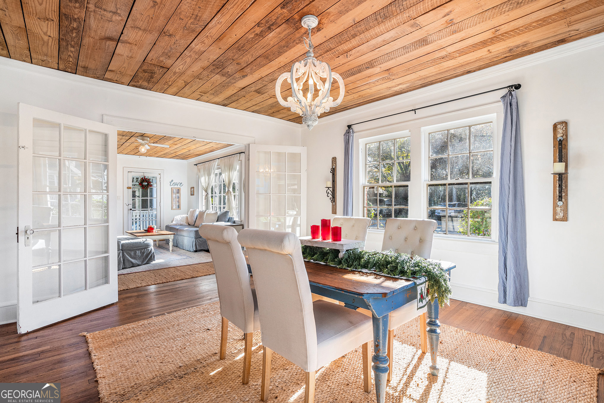 17 West Wright Street Winder, GA 30680 - Photo 11 of 31 a view of a dining room with furniture window and wooden floor