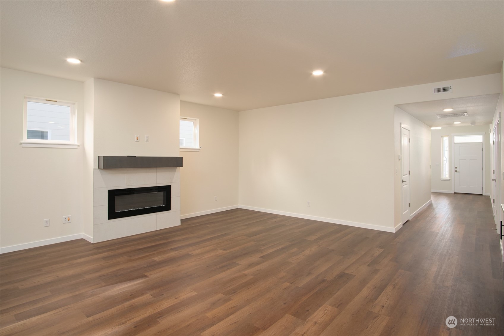 1080 Rw Fletcher Street Winlock, WA 98596 - Photo 23 of 27 a view of a room wooden floor and a kitchen