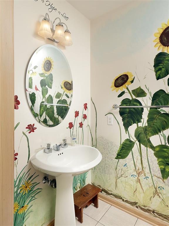 224 West Road Ligonier, PA 15658 - Photo 20 of 25 Inspiring happy powder room!