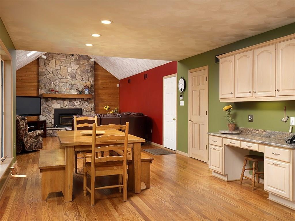 224 West Road Ligonier, PA 15658 - Photo 4 of 25 Here's the breakfast and kitchen office area with powder room at the first door.