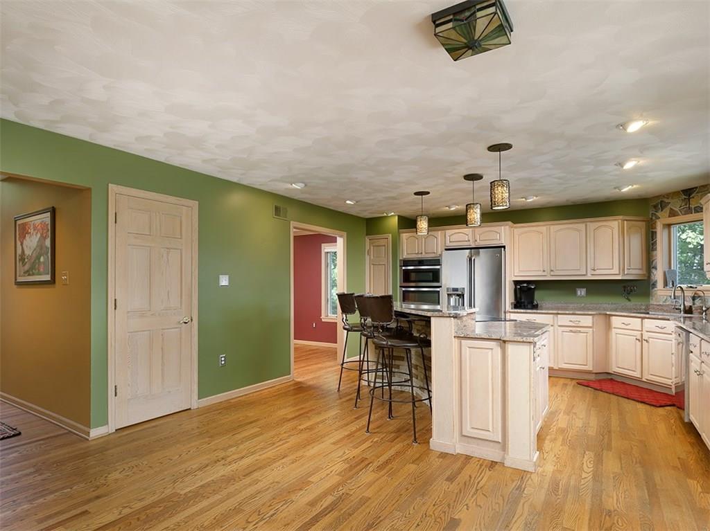 224 West Road Ligonier, PA 15658 - Photo 5 of 25 Light bright granite kitchen with new oven and built in microwave and large deep stainless sink!