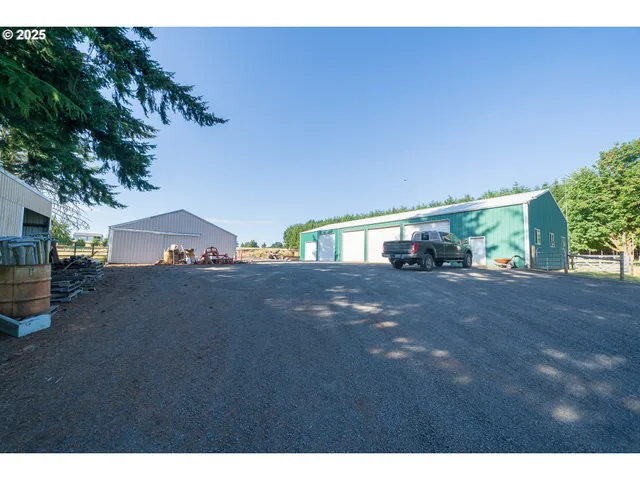 a view of road and yard