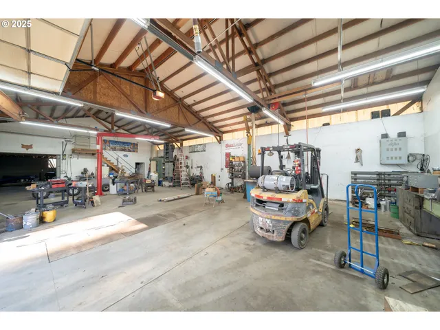 a storage and utility room