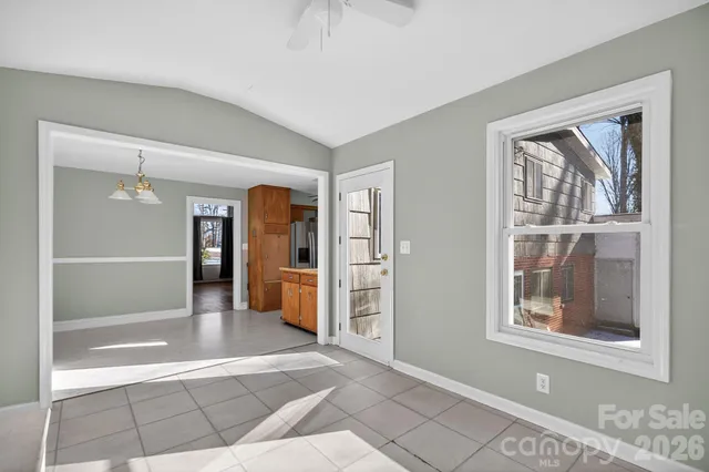 a view of livingroom with window