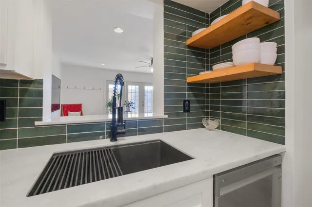 a view of outdoor space and seating area