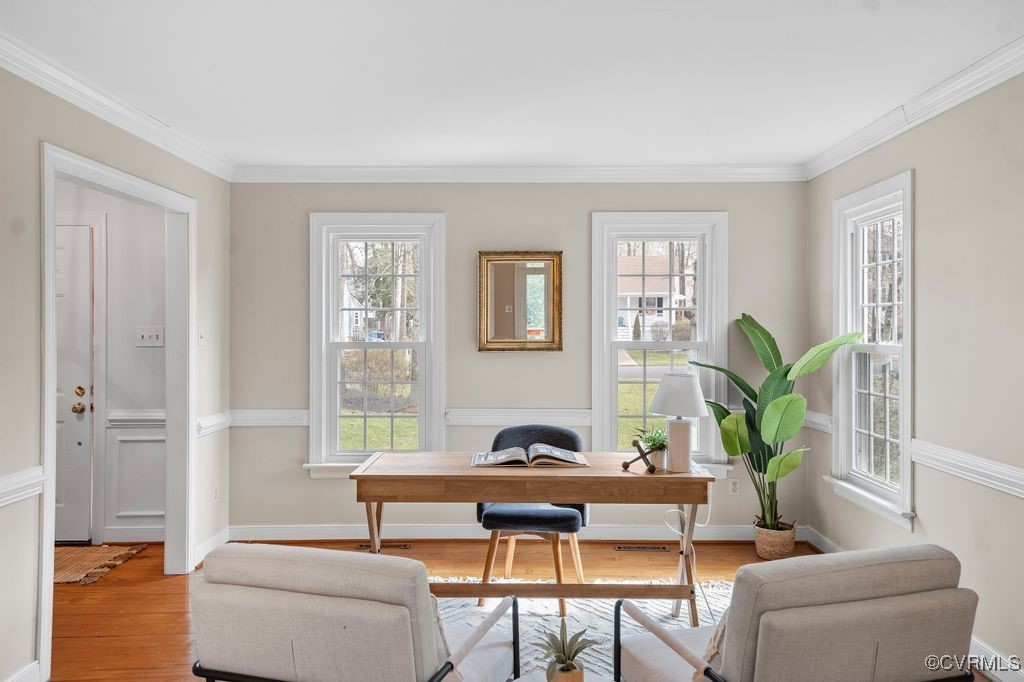 2208 Persimmon Trek Henrico, VA 23233 - Photo 6 of 44 a living room with furniture a window and a potted plant
