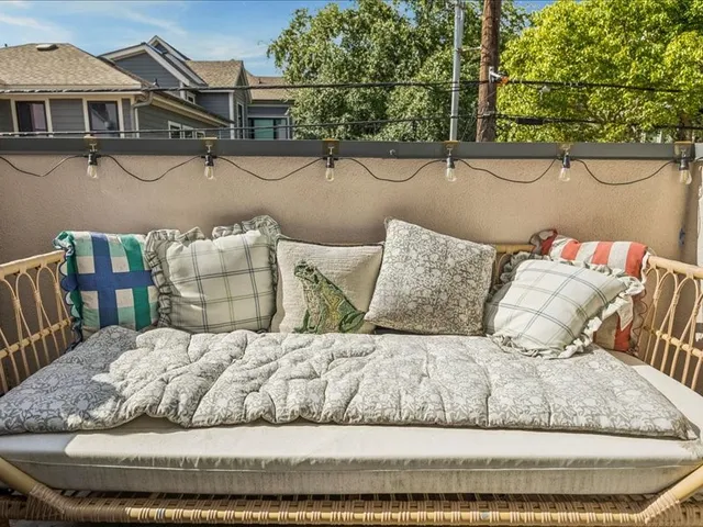 a living room with a couch