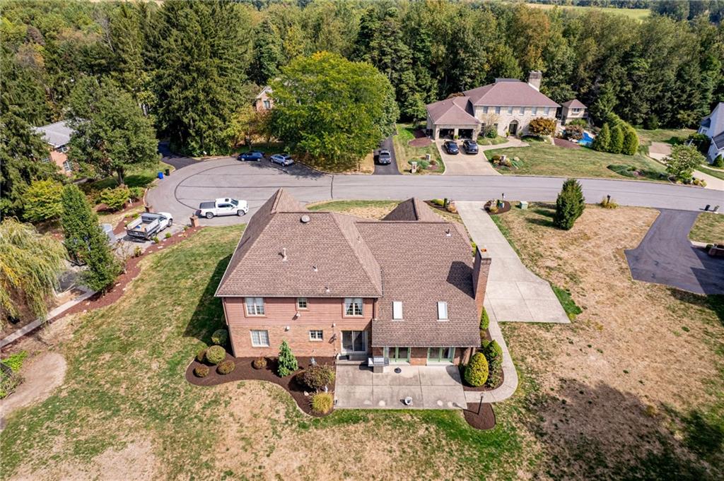 1118 Sandstone Road Greensburg, PA 15601 - Photo 42 of 50 an aerial view of a house with yard swimming pool and outdoor seating