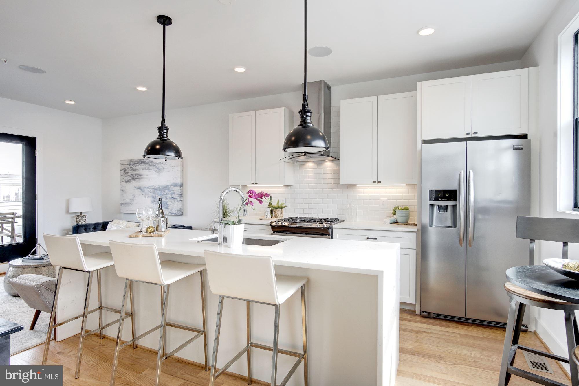 609 Gresham Place Northwest, Unit 2 Washington, DC 20001 - Photo 3 of 20 Great kitchen island