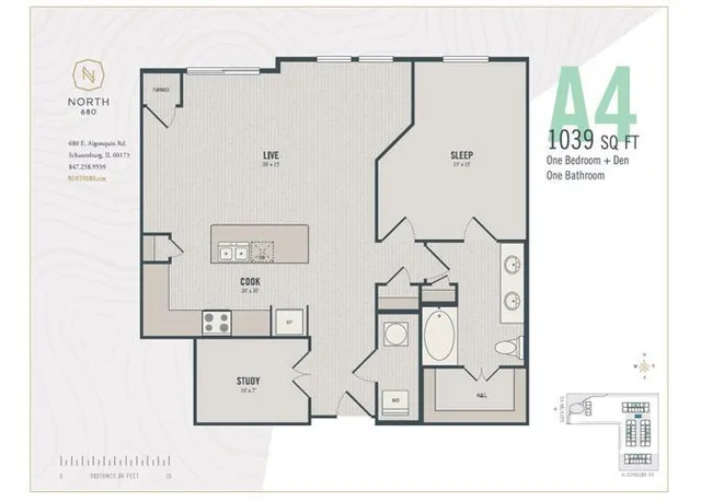 $2,370 | 700 East Algonquin Road, Unit 2311, Schaumburg, IL 60173