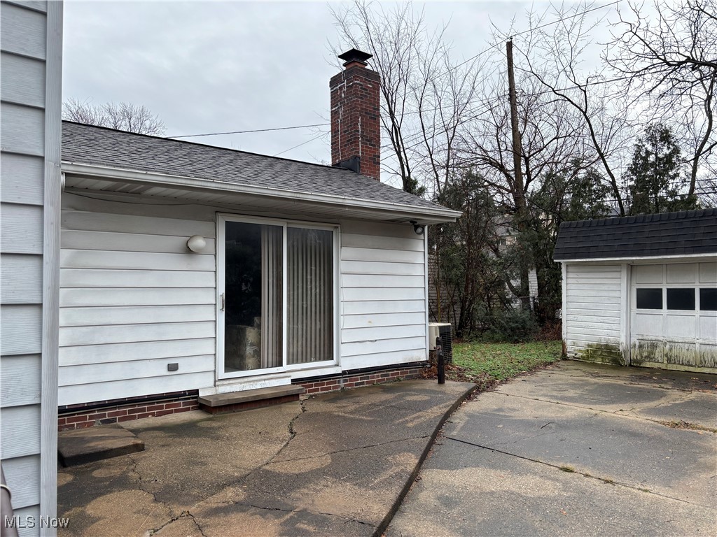 4308 Silsby Road University Heights, OH 44118 - Photo 27 of 28 View of patio / terrace with an outbuilding