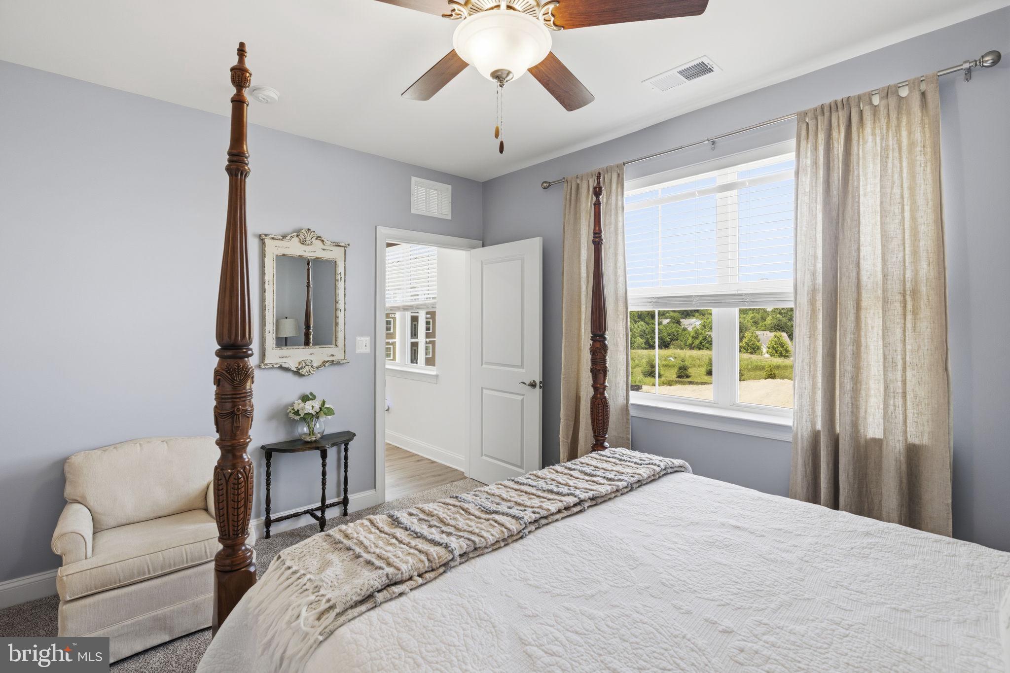 401 Bold Ruler Court, Unit 307 Havre de Grace, MD 21078 - Photo 23 of 32 Ceiling fan & carpet flooring