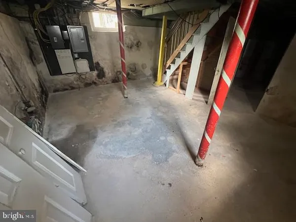 a view of water heater room