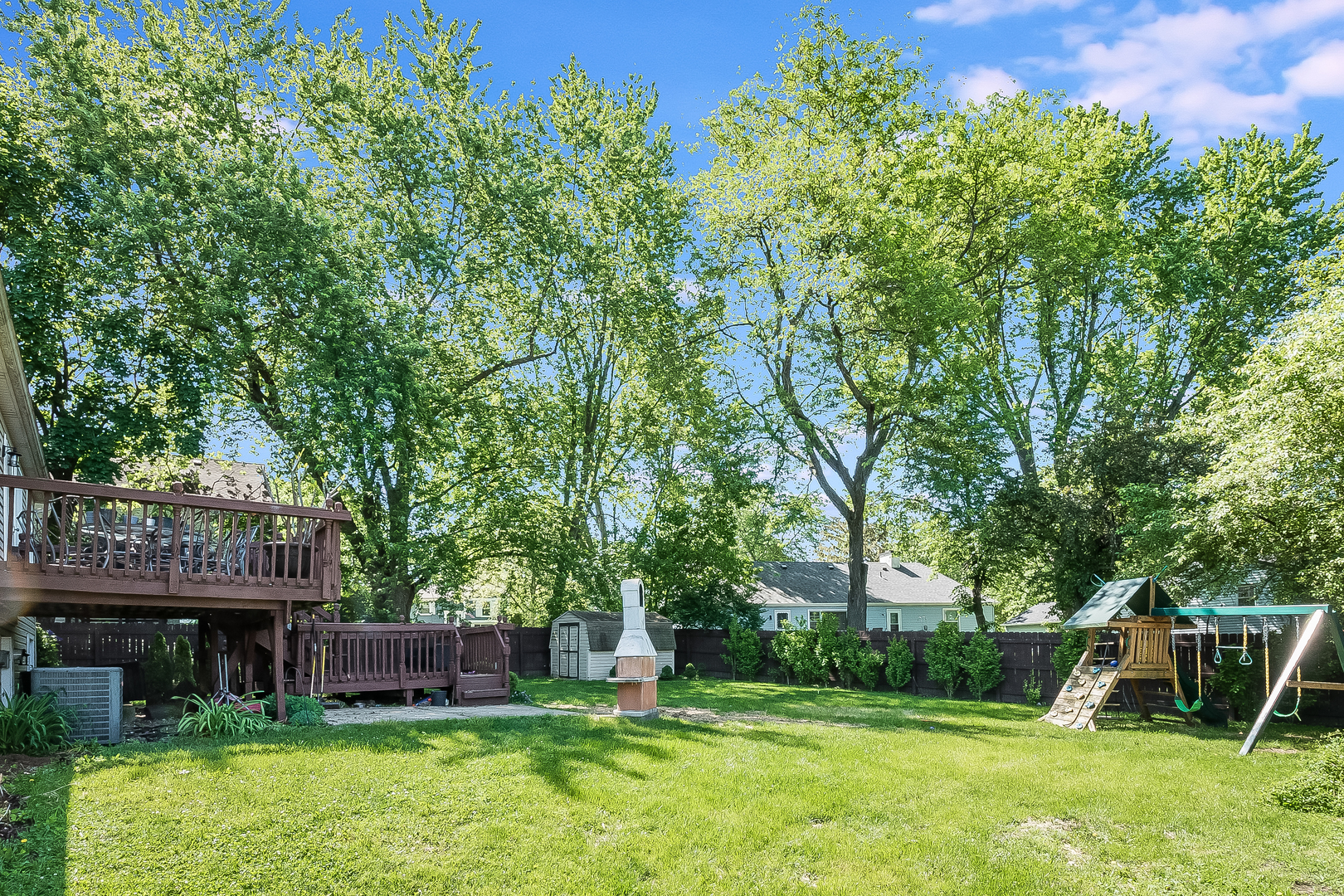 23 Fernwood Road Montgomery, IL 60538 - Photo 15 of 17 a view of a house with a yard porch and sitting area