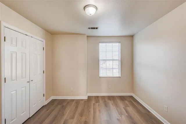 a backyard of a house