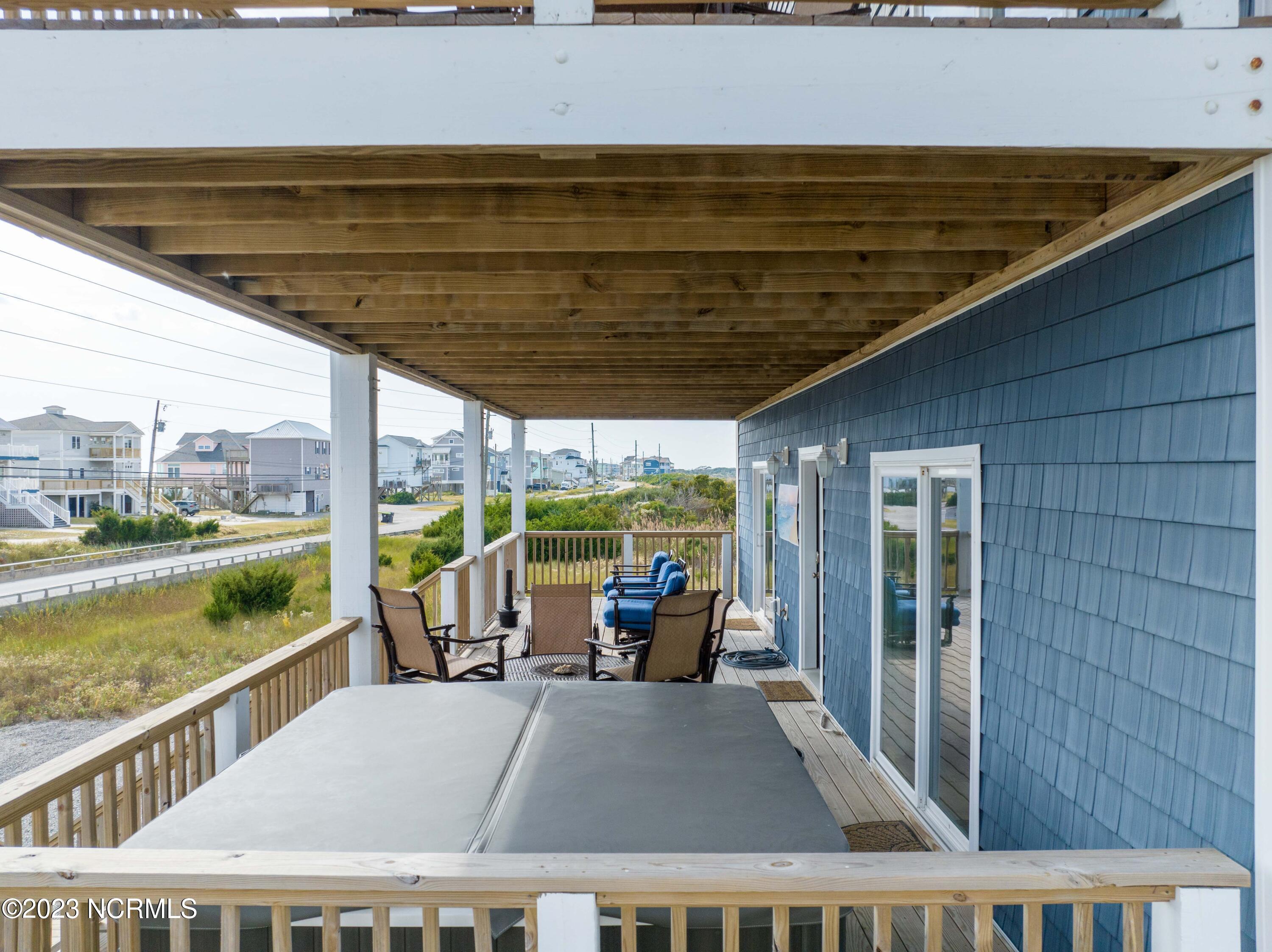 1231 New River Inlet Road North Topsail Beach, NC 28460 - Photo 11 of 100 Hot Tub off Bed 2