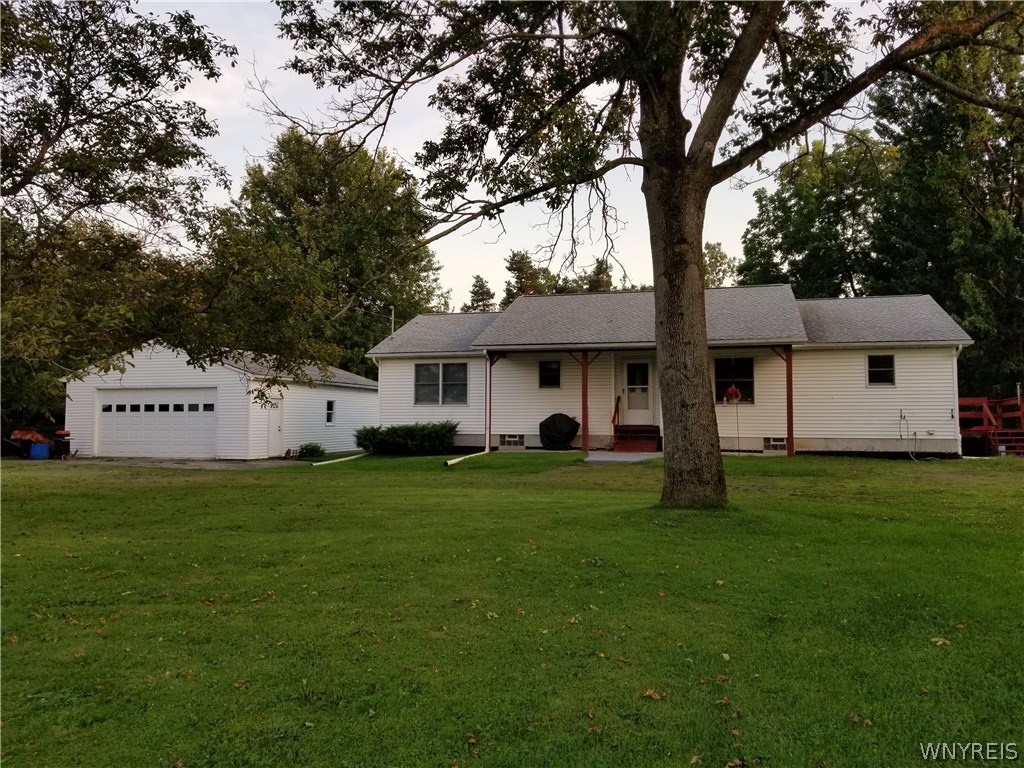 8952 Chestnut Ridge Road Royalton, NY 14105 - Photo 1 of 1 EXTERIOR FRONT, SITS BACK AWAY FROM THE ROAD.