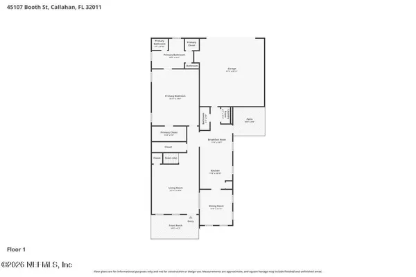 $375,000 | 45107 South Booth Street, Callahan, FL 32011