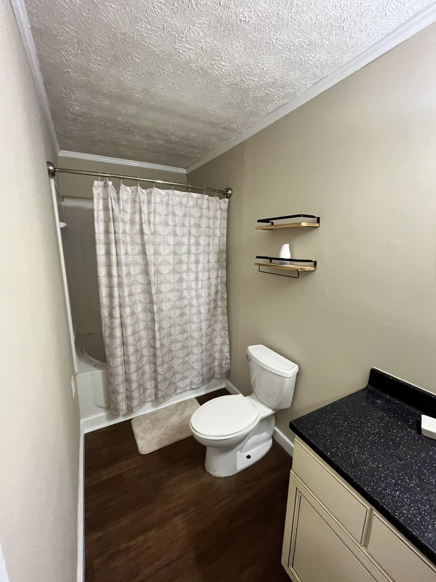 2220 Willette Road Red Boiling Springs, TN 37150 - Photo 24 of 30 a bathroom with a granite countertop sink and a toilet