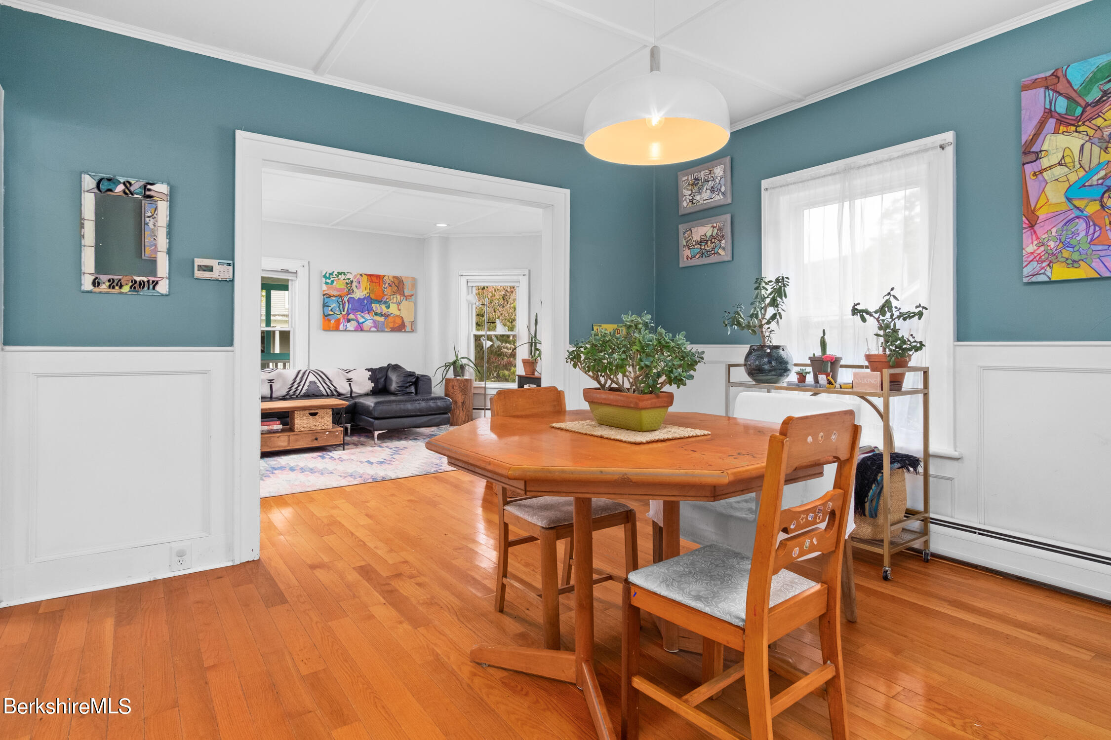 70 Notch Road North Adams, MA 01247 - Photo 7 of 22 a view of a dining room with furniture and wooden floor