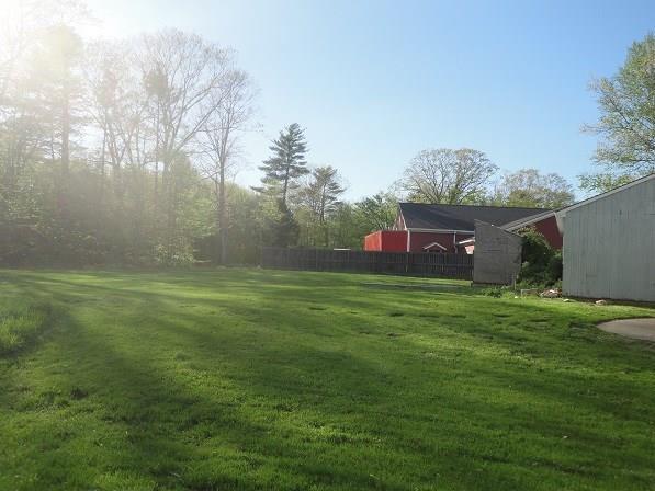 483 Boothbay Road Edgecomb, ME 04556 - Photo 20 of 34 PRIVACY FENCE WITH ABUTTING FIRE STATION