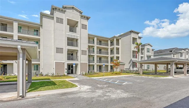 a view of building with a street