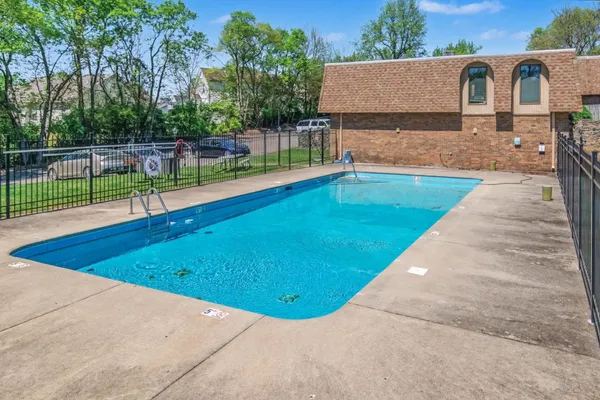 a view of a house with a large window