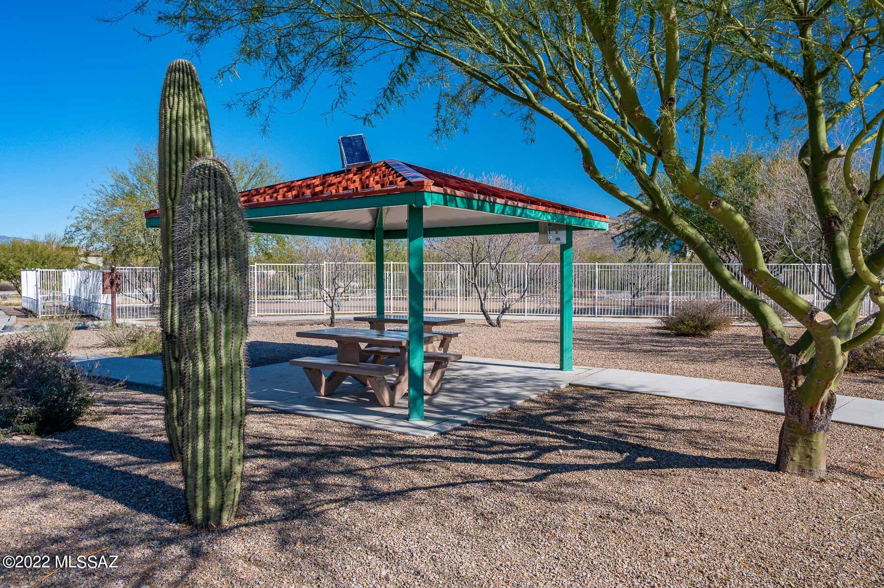 10804 East Salsabila Road Tucson, AZ 85747 - Photo 45 of 50 a view of a park with iron fence