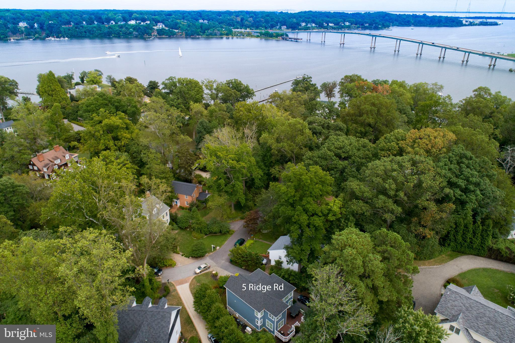 5 Ridge Road Annapolis, MD 21401 - Photo 37 of 43 Winter waterviews; just steps from Severn River