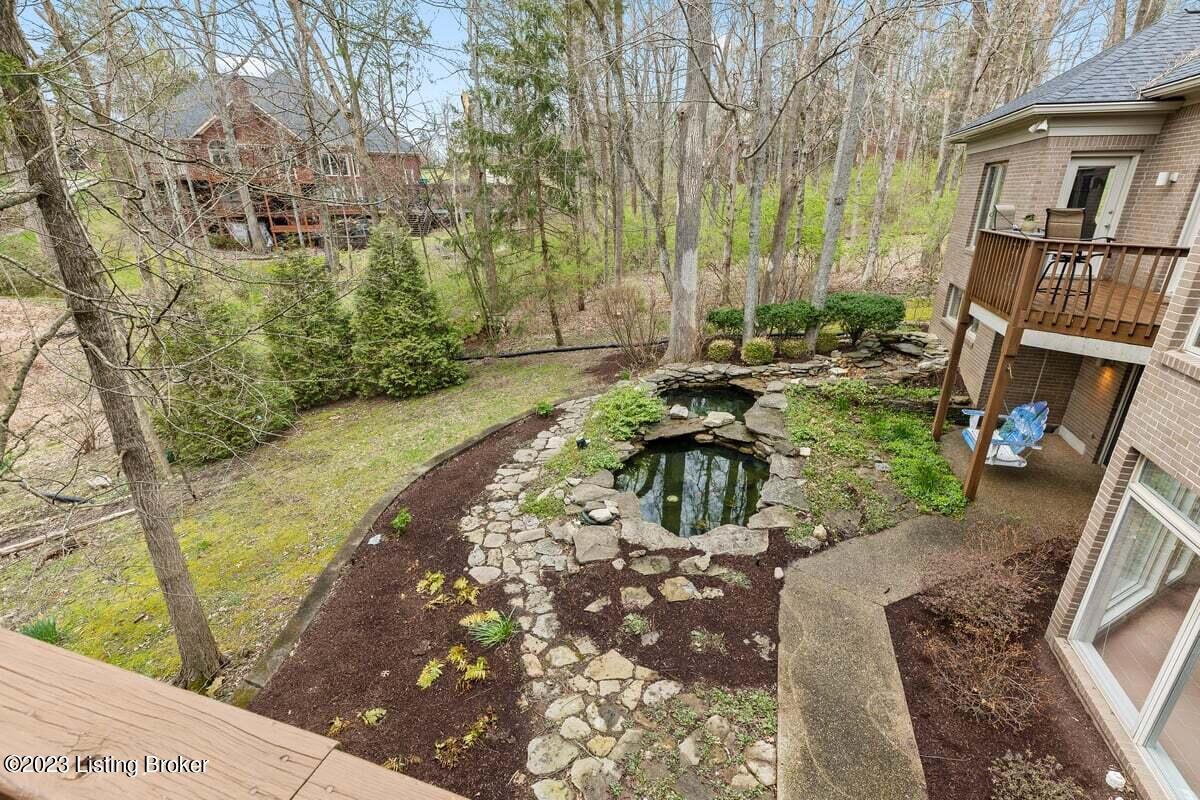 208 Ash Run Road Louisville, KY 40245 - Photo 52 of 53 Koi pond has tranquil feel